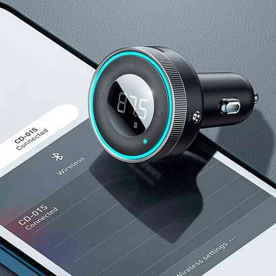 Автомобильное зарядное устройство с FM-трансмиттером Baseus Enjoy Car Wireless MP3 Charger (CCLH-01) Донецк