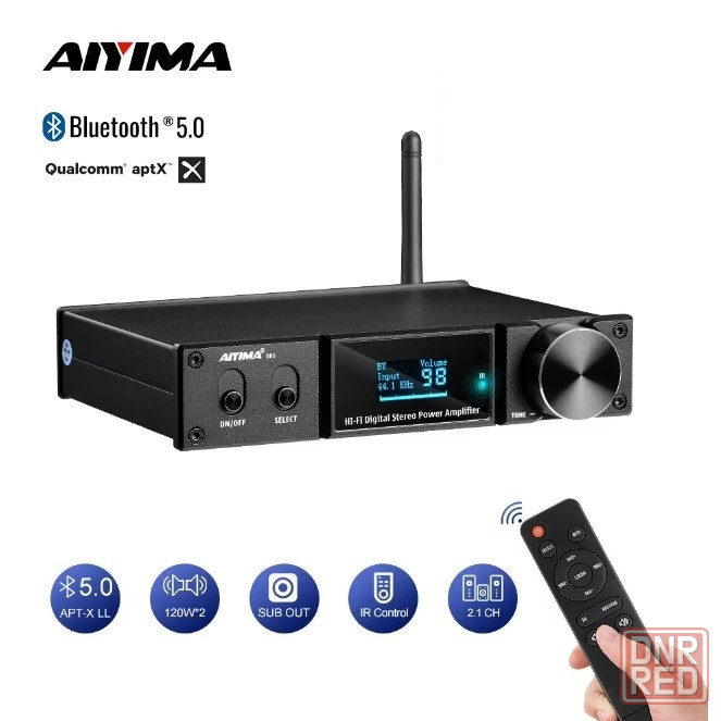 Усилитель AIYIMA D05 Bluetooth FDA (Full Digital Amplifier) класса D Донецк - изображение 8