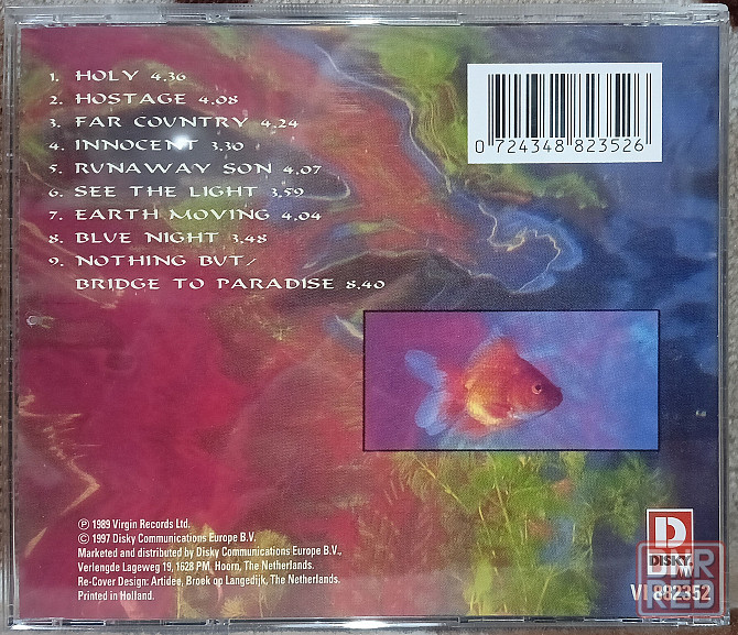 Компакт диск фирменный: !!! Mike Oldfield - 1989 - Earth Movie Макеевка - изображение 3