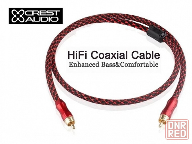 Аудиокабель цифровой коаксиальный CREST AUDIO Донецк - изображение 1