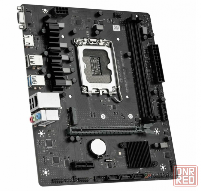 Материнская плата Maxsun MS-Challenger H610M-R LGA1700 Новая Донецк - изображение 3