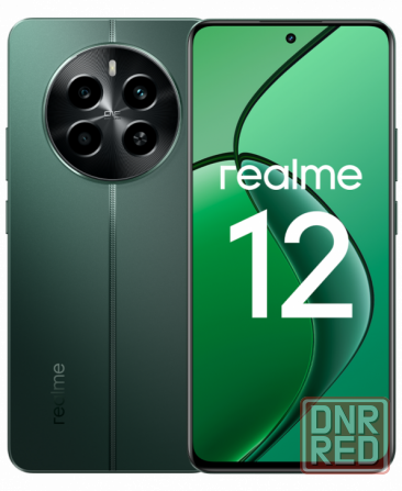 Смартфон realme 12 4G 8/256GB Зеленый GLOBAL Донецк - изображение 1