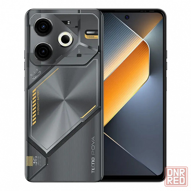 Смартфон TECNO POVA 6 Neo 8/256GB, Черный GLOBAL Донецк - изображение 1