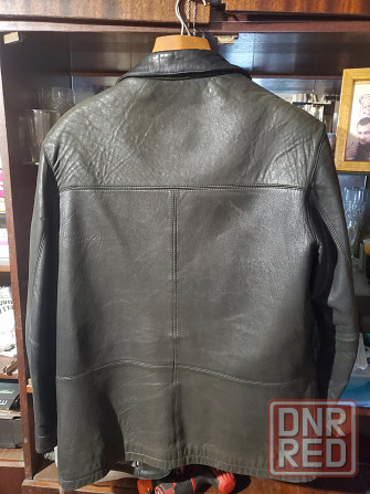 Черная кожаная куртка Trapper 48UK 52EU из мягкой кожи ягненка, Безупречная роскошь LNWOT Донецк - изображение 2