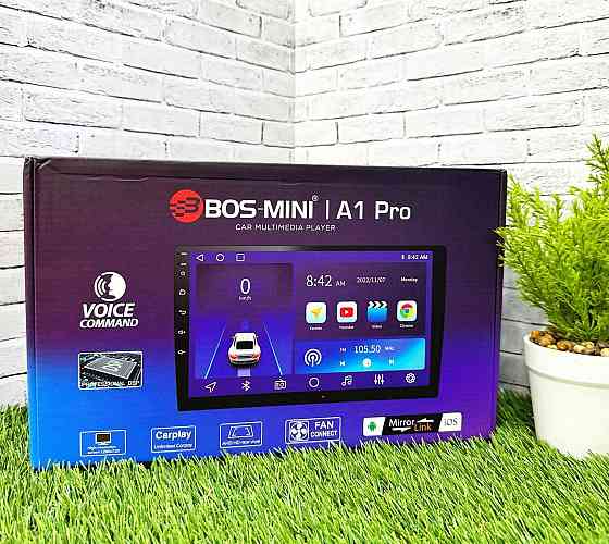 Автомагнитола BOS-MINI A1 PRO/4+64#доставка Макеевка