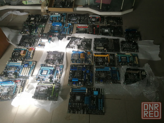 Много материнских плат на Socket 1200/1151/1150/1155/1156/am4/am3+/fm2/fm2+/am3 Горловка - изображение 1