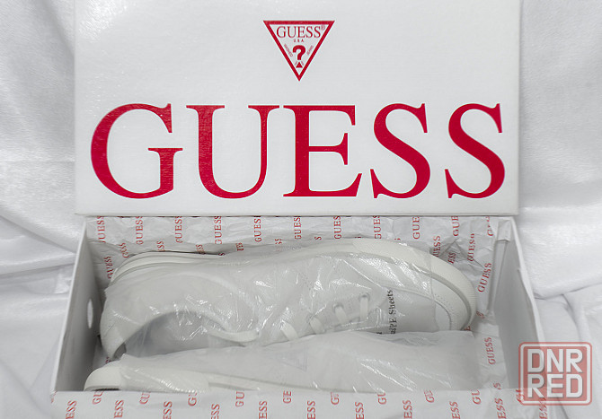 Кроссовки ( кеды ) GUESS, белые, новые. Донецк - изображение 3