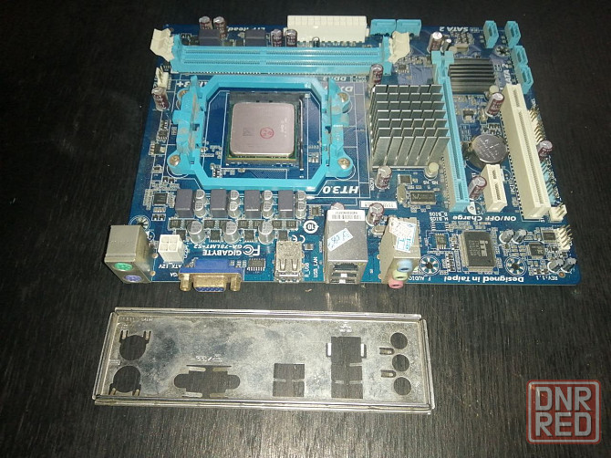 Комплект 4 ядра FX-4100 + плата Gigabyte Горловка - изображение 1