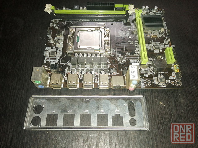 комплект 16 потоков Xeon E5-2450 v2 с платой и 8gb памяти Горловка - изображение 1