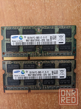 Оперативная память Samsung DDR3 (8500S) для ноутбука Макеевка - изображение 1
