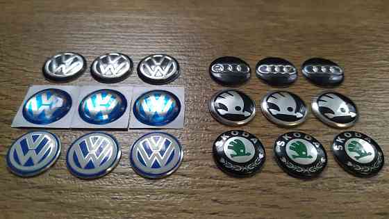 Наклейки на выкидной ключ для VW, Skoda и Audi Донецк