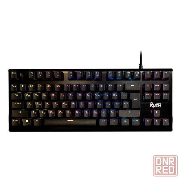Механическая игровая клавиатура с RGB подсветкой Smartbuy Z33 RUSH USB Донецк - изображение 1