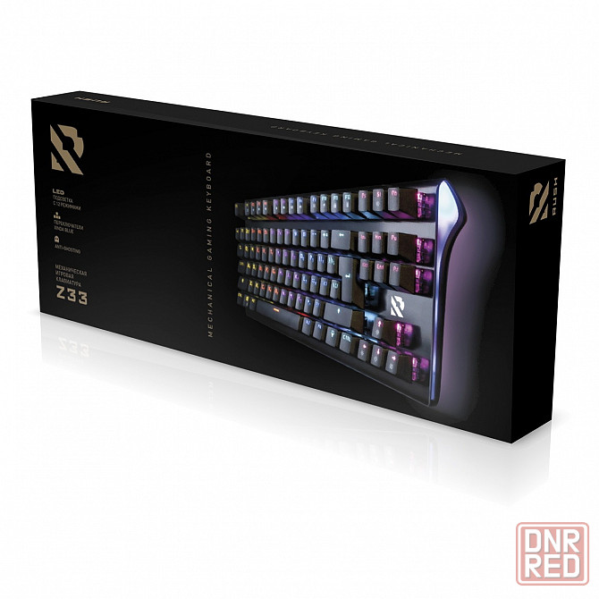 Механическая игровая клавиатура с RGB подсветкой Smartbuy Z33 RUSH USB Донецк - изображение 5