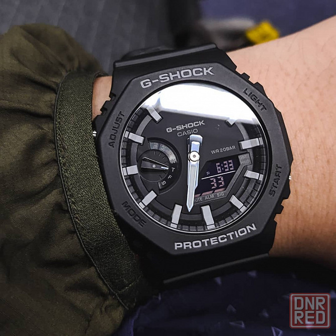 Наручные мужские часы Casio G-SHOCK GA-2100-1A Донецк - изображение 8