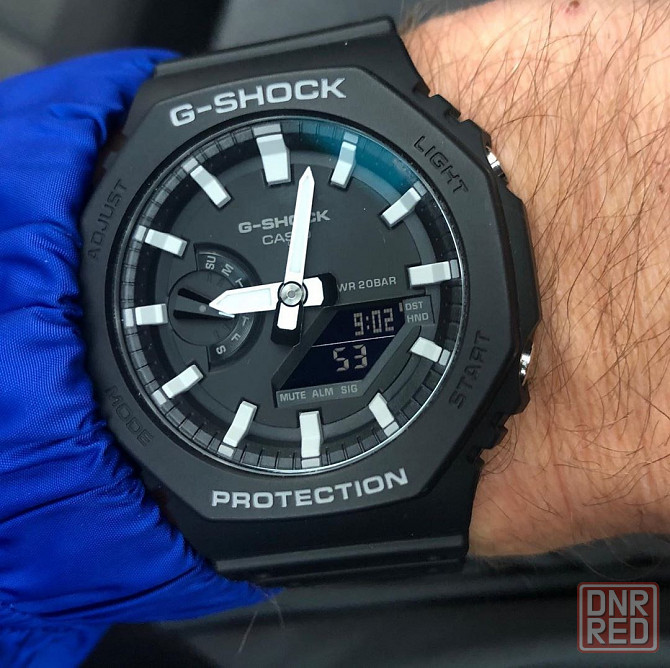 Наручные мужские часы Casio G-SHOCK GA-2100-1A Донецк - изображение 7