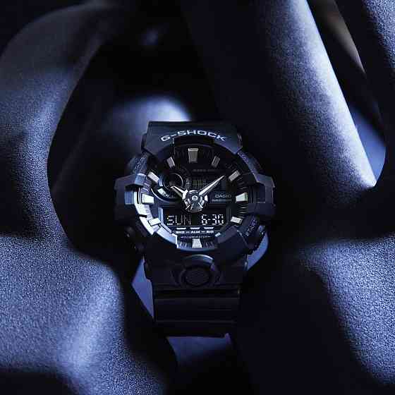 Наручные мужские часы Casio G-SHOCK GA-700-1B Донецк