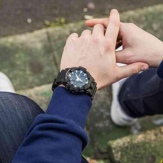 Наручные мужские часы Casio G-SHOCK GA-700-1B Донецк