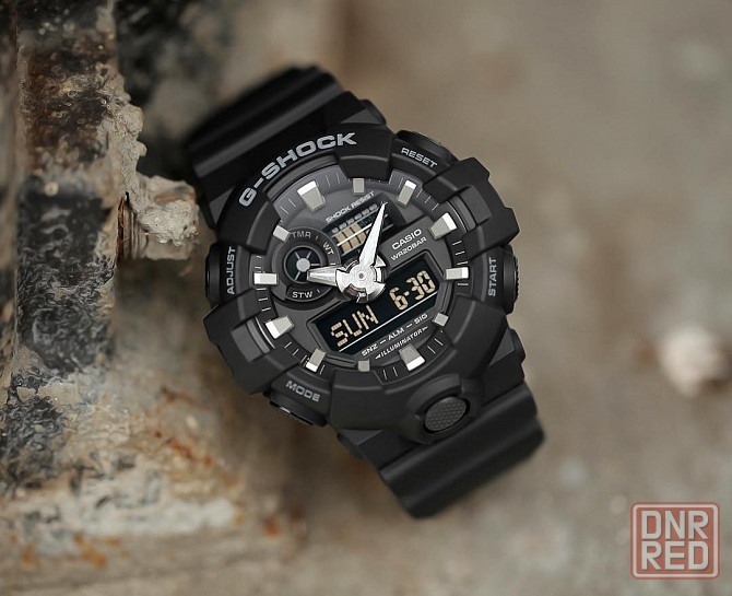 Наручные мужские часы Casio G-SHOCK GA-700-1B Донецк - изображение 2