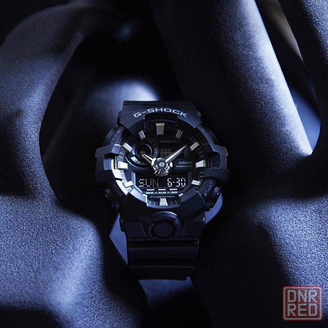 Наручные мужские часы Casio G-SHOCK GA-700-1B Донецк - изображение 4