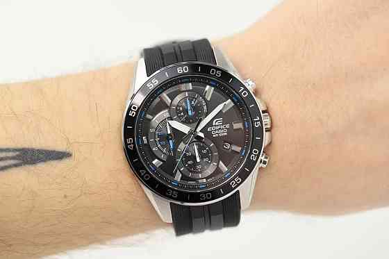 Часы Casio Edifice EFV-550P-1A (черный) противоударные, водозащита (до 100 м) Макеевка