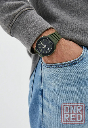 Часы Casio G-Shock GA-2110SU-3ADR (зеленые) противоударные, водозащита (20ATM), подсветка Макеевка - изображение 4