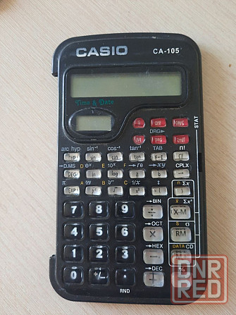 Карманный калькулятор casio са-105 с часами Донецк - изображение 2