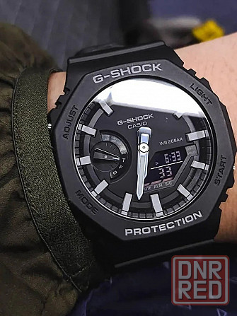 Часы Casio G-Shock GA-2100-1ADR (черный) противоударные, водонепроницаемые (до 200 м), подсветка Макеевка - изображение 6