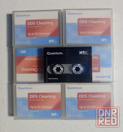 Японские чистящая кассеты фирмы"Quantum" для DAT-72, DDS-1, DDS-2, DDS-3, DDS-4 Донецк - изображение 1