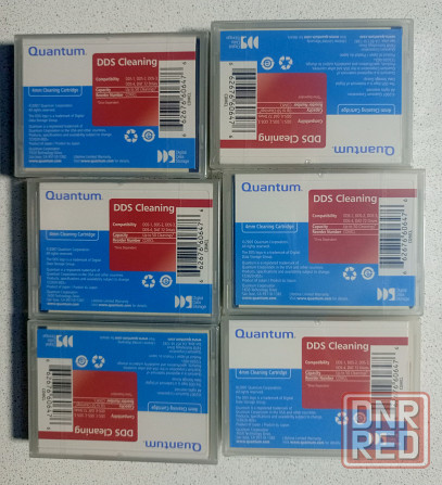Японские чистящая кассеты фирмы"Quantum" для DAT-72, DDS-1, DDS-2, DDS-3, DDS-4 Донецк - изображение 3