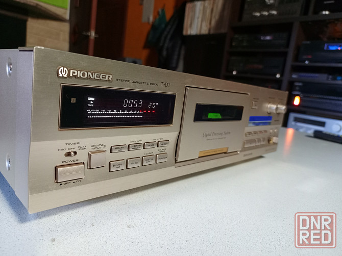 Трехголовая кассетная дека "Pioneer"-T-D7 Донецк - изображение 1