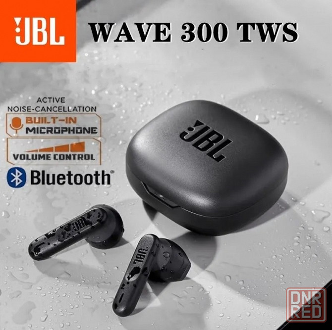 Беспроводные наушники JBL Wave 300 TWS, черный Макеевка - изображение 1