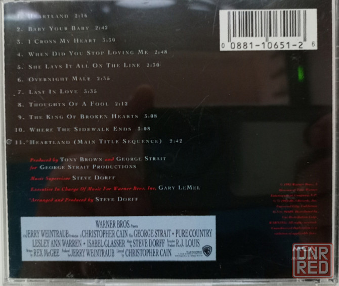 CD диск Georg Strait-Pure Country Донецк - изображение 2