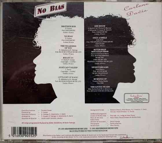 CD диск Carlene Davis-No Bias Донецк