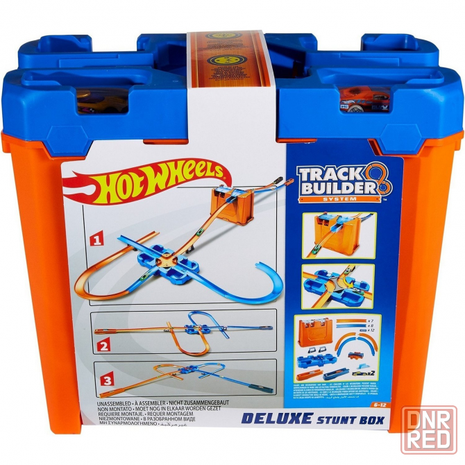 Трек Hot Wheels Deluxe stunt box (Оригинал) Донецк - изображение 1
