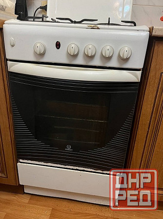 Продам газовую печь Indesit (4 конфорки) Донецк - изображение 2