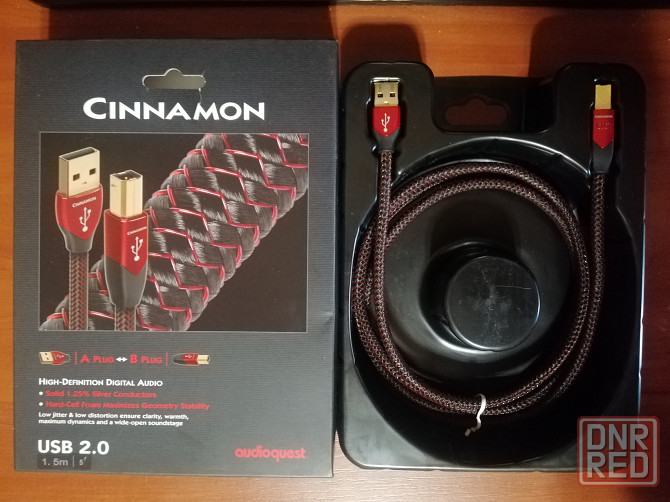 AudioQuest Cinnamon Usb 2,0 A - B 1,5 m, кабель Донецк - изображение 1