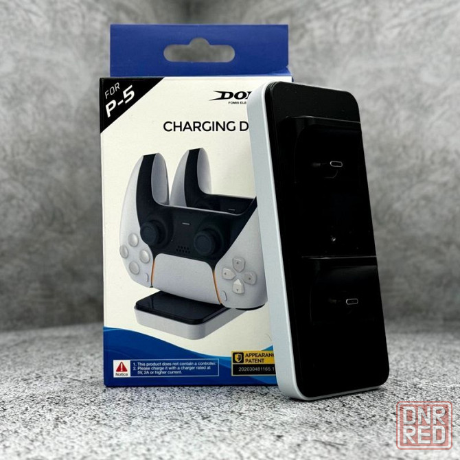 Зарядная станция для 2-х геймпадов PS5 Донецк - изображение 1