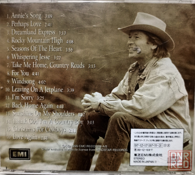 CD диск John Denver Донецк - изображение 2