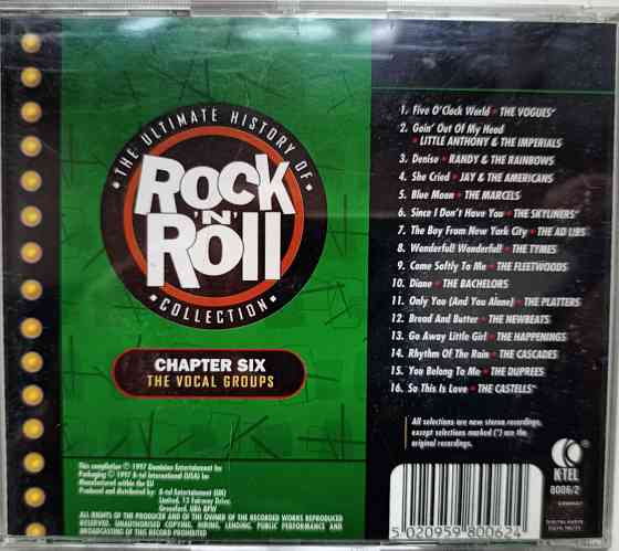 CD диск The Ultimate History Of Rock 'N' Roll Collection Донецк