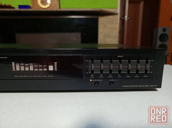 7-ми полосный эквалайзер "Sony"-SEQ-411 Донецк - изображение 4