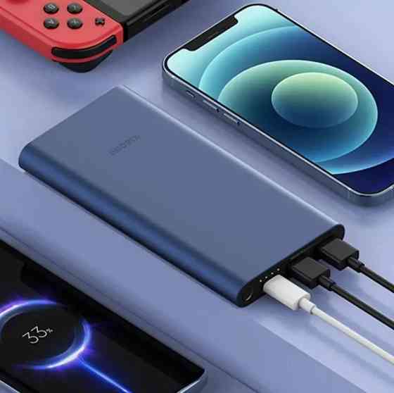Аккумулятор внешний Xiaomi Power Bank 3 10000 mah 22.5W (PB100DZM), черный Макеевка