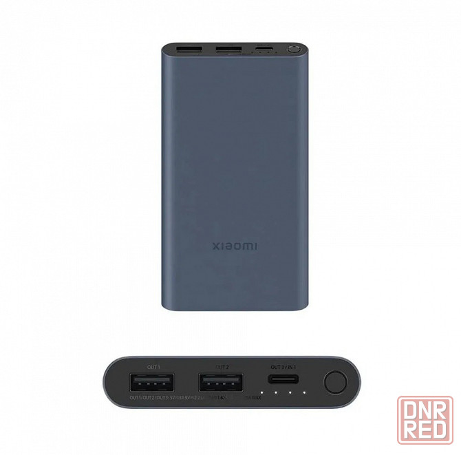 Аккумулятор внешний Xiaomi Power Bank 3 10000 mah 22.5W (PB100DZM), черный Макеевка - изображение 2