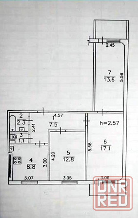 Продам 3-х комнатную квартиру. Донецк. Под ипотеку. Донецк - изображение 2