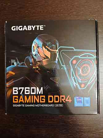 Материнская плата Gigabyte B760M GAMING DDR4 LGA1700 Intel Новая Донецк