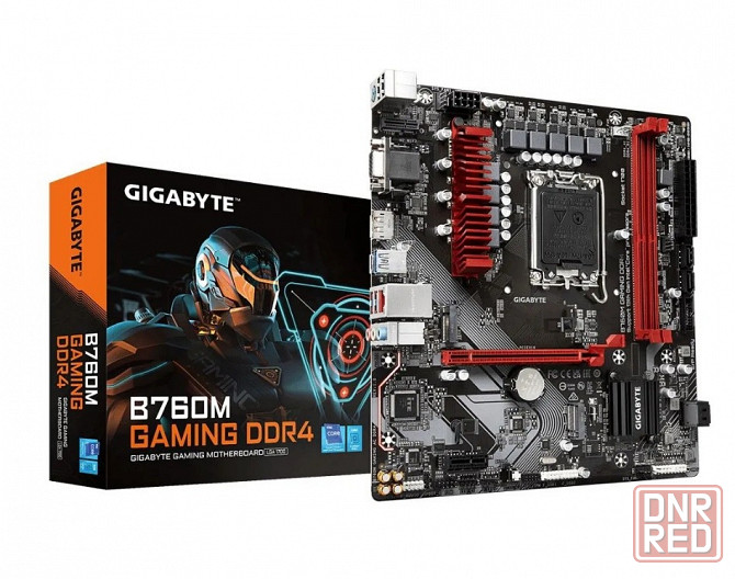 Материнская плата Gigabyte B760M GAMING DDR4 LGA1700 Intel Новая Донецк - изображение 1