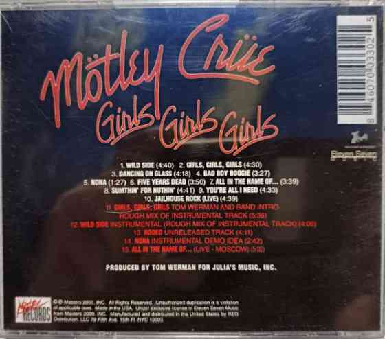 CD диск Motley Crue Донецк