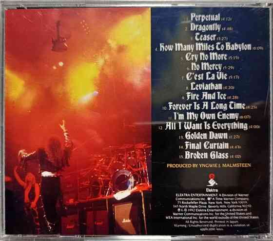 CD диск Yngwie Malmsteen-Fire & Ice Донецк