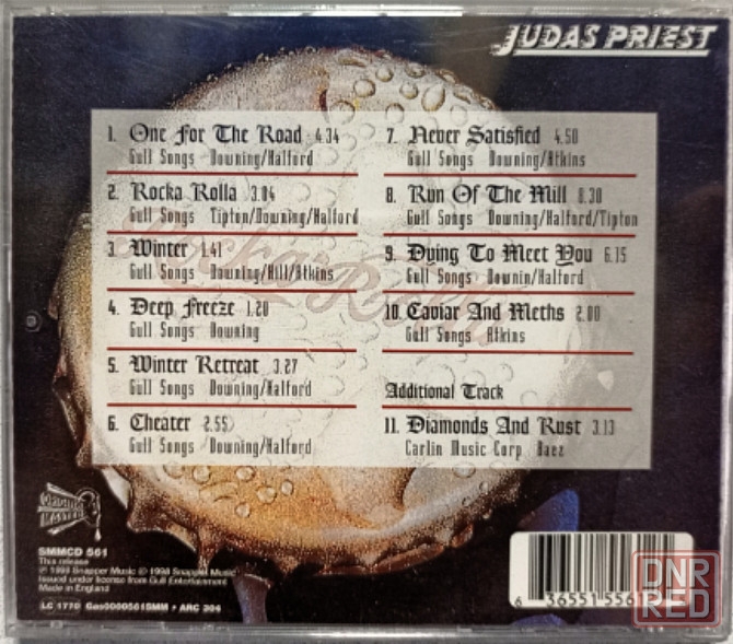 CD диск Judas Priest-Rocka Rolla Донецк - изображение 2