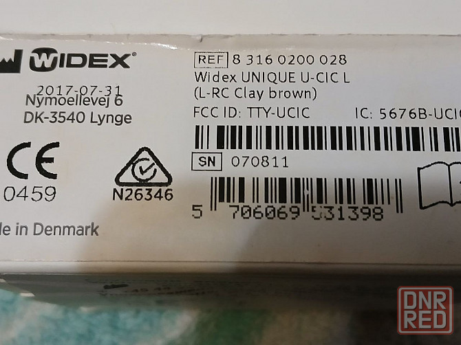 слуховой аппарат Widex unique u- cic l Донецк - изображение 2