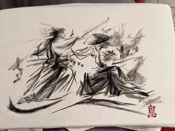 Роспись на футбоке/пайте и т. д. Донецк